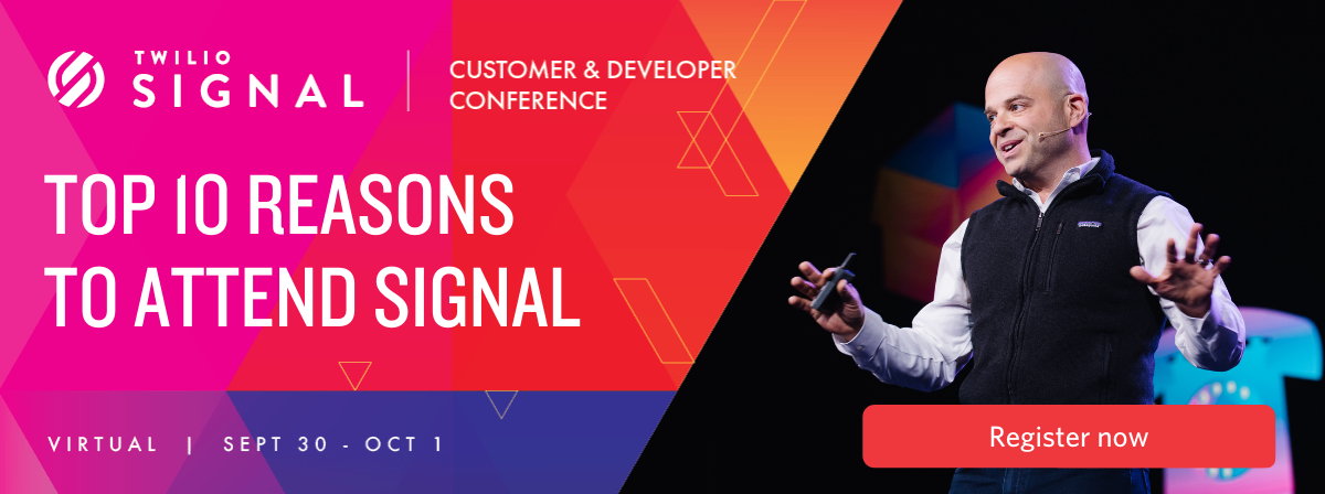 Top 10 reasons to attend signal