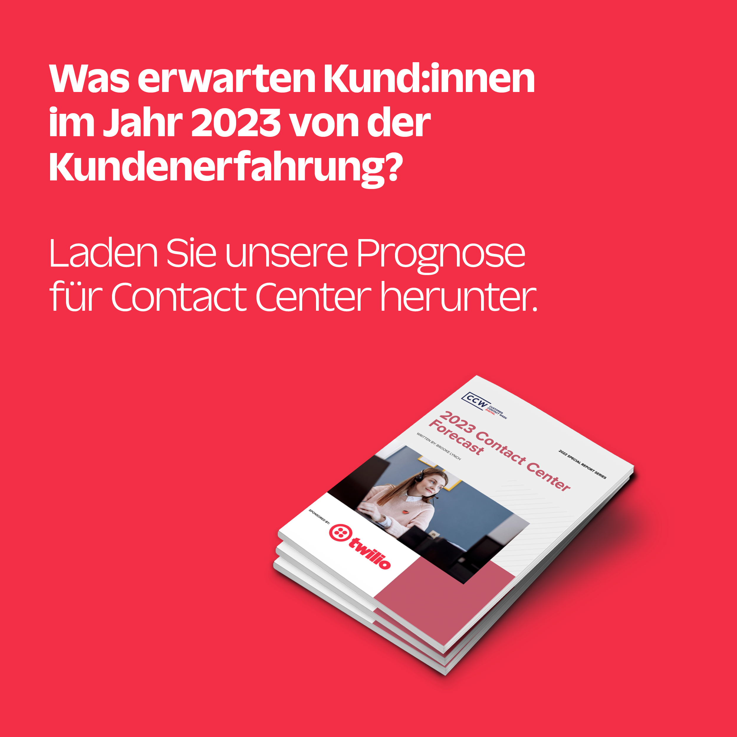 Trends und Prognose für Contact Center 2023